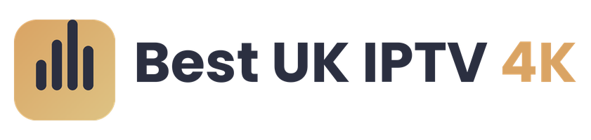 Best UK IPTV 4K logo – premium 4K IPTV subscription in the UK